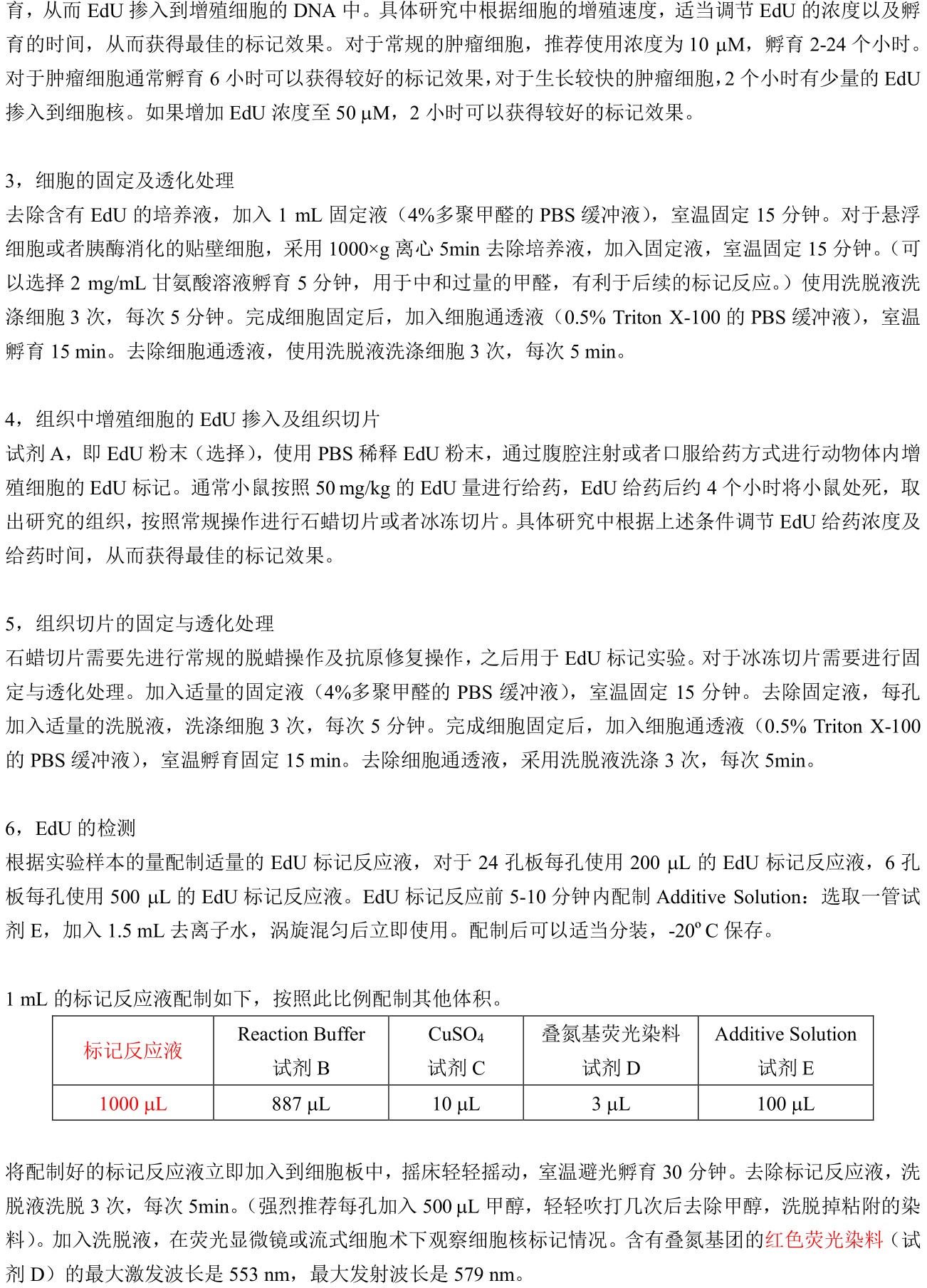 ABroadKit EdU细胞增殖试剂盒（红色荧光）使用说明书_17433865003842.jpg