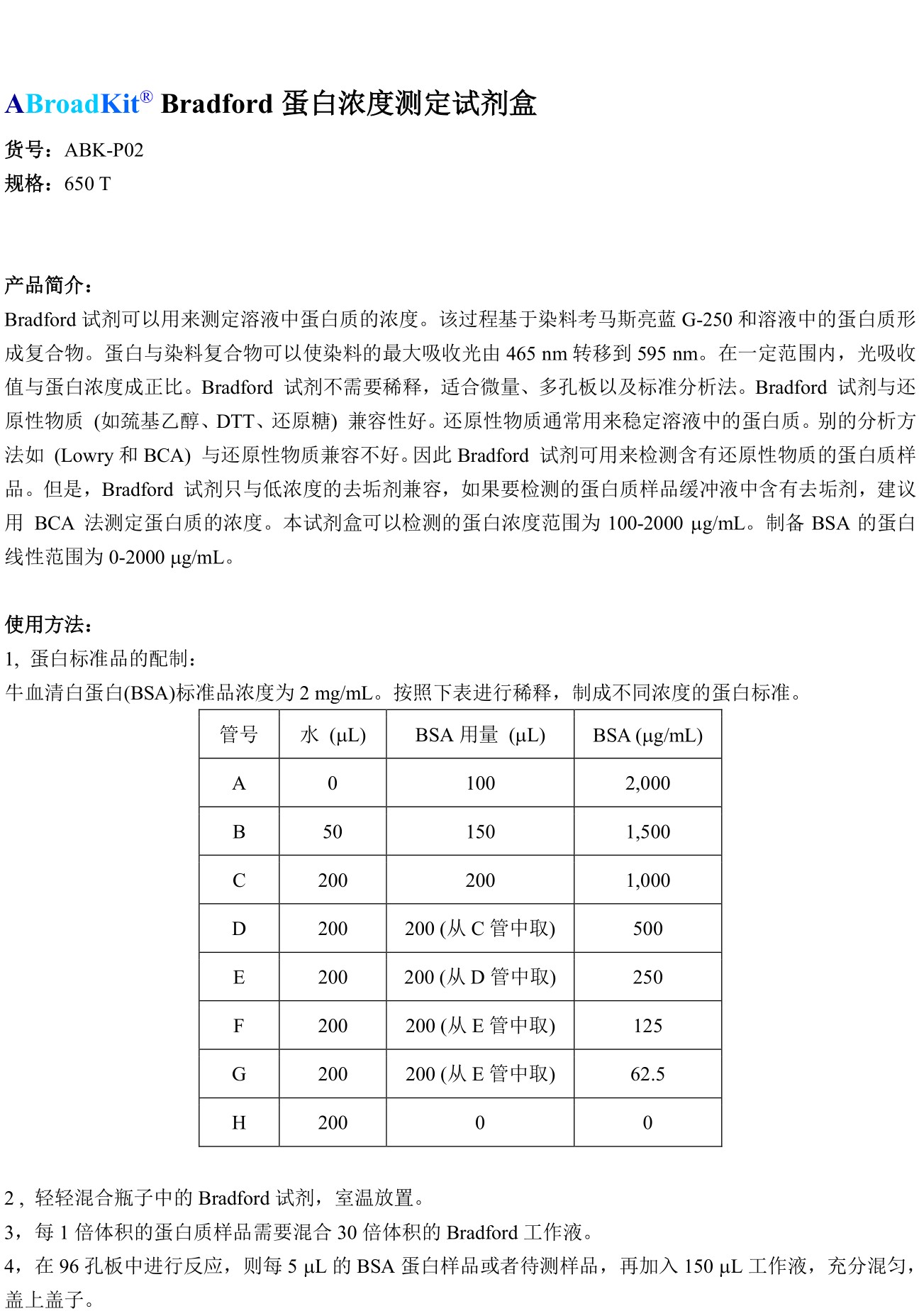 ABroadKit Bradford试剂盒使用说明书_17482381973811.jpg